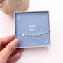 Sterling Silver Bears Bracelet For Mother's Day, thumbnail 1 of 6