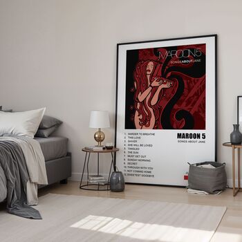 Personalised Album Cover Poster, Choose Your Own, 11 of 12