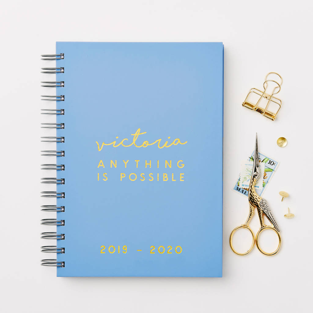 modern mid year or academic diary by martha brook | notonthehighstreet.com