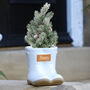 Personalised Welly Boot Garden Planter, thumbnail 1 of 5