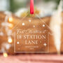 Personalised Couple's First Home Christmas Bauble Gift, thumbnail 4 of 5