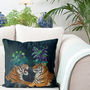 Hot House Tiger Decorative Cushions, thumbnail 4 of 4