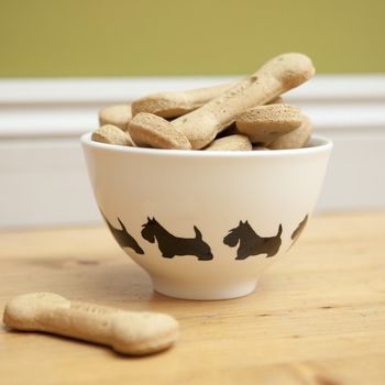 Deep Footed Bowl With Dog Designs, 2 of 8