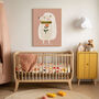 Cute Hedgehog Nursery Art Print, thumbnail 3 of 4
