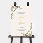 Floral Hoop Wedding Welcome Sign, thumbnail 2 of 3