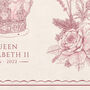 Queen Elizabeth II Commemorative Tea Towel, thumbnail 4 of 4