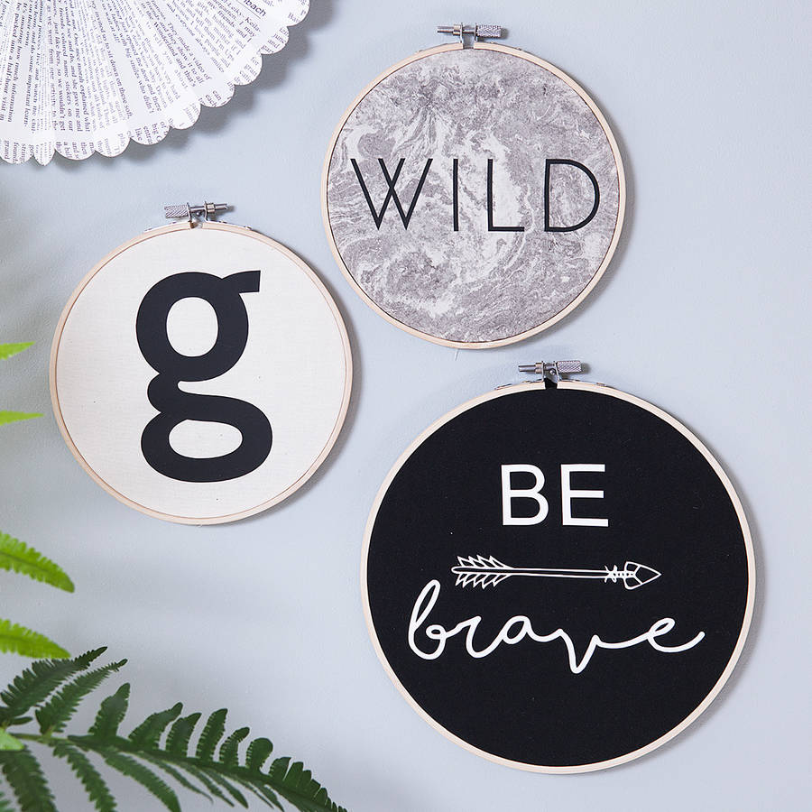 Personalised Word Wall Art By Clouds and Currents