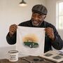 Set Of Four Handkerchiefs With Classic British Cars, thumbnail 1 of 9