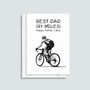 Cycling Father's Day Card, thumbnail 3 of 3