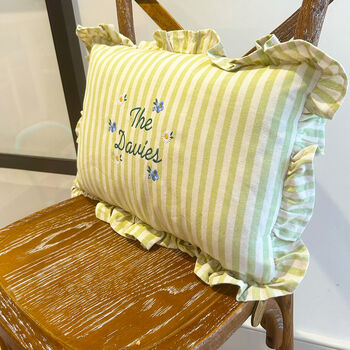 Embroidered Bespoke Cushions, 9 of 10