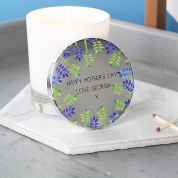 Floral Lid Mother's Day Luxury Scented Candle, 7 of 10