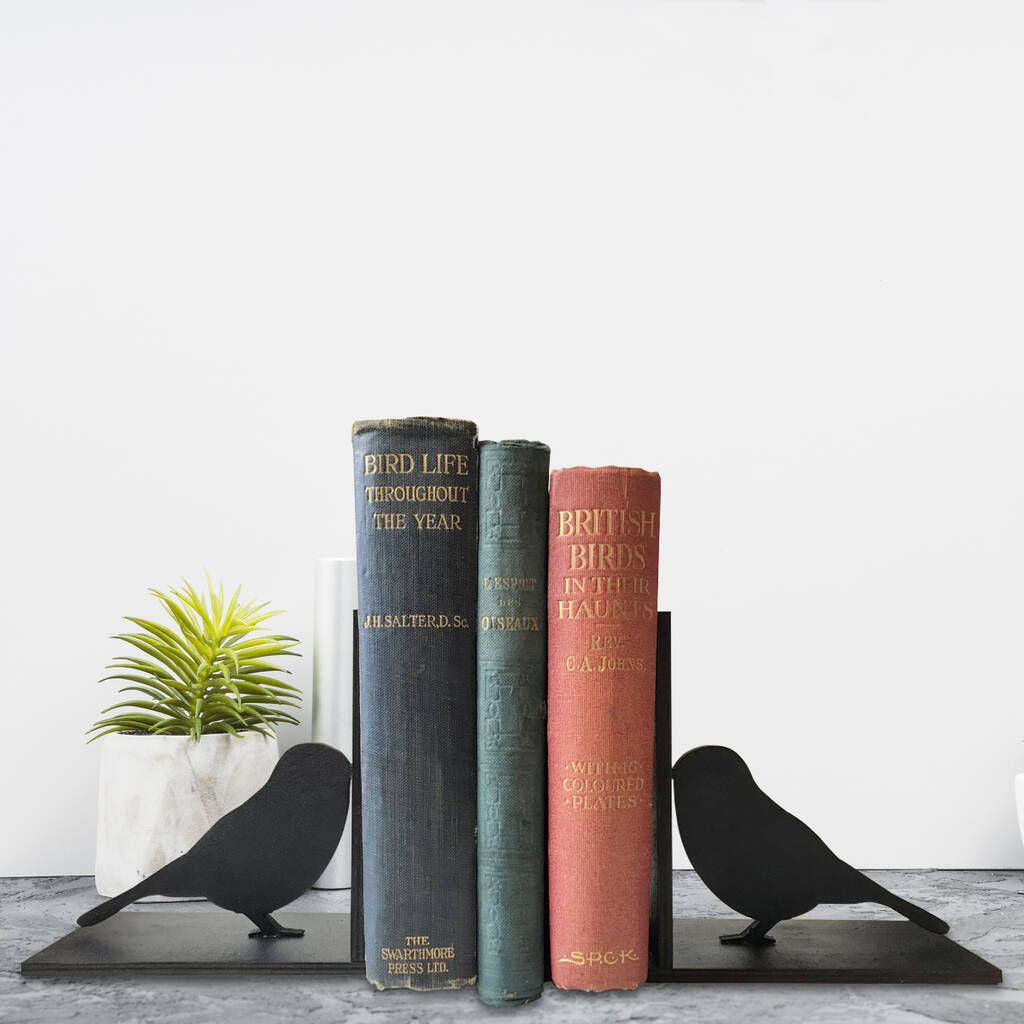 Sparrows Wooden Bookends, 1 of 2