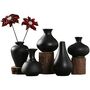 Set Of Five Small Ceramic Vases Decorative Vases, thumbnail 6 of 10