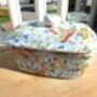 Lidded Butterdish In British Birds Design, thumbnail 7 of 8