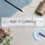 Personalised Our Family Wooden Sign, thumbnail 2 of 4