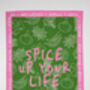 Spice Up Your Life Tea Towel, thumbnail 3 of 3