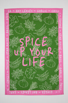 Spice Up Your Life Tea Towel, 3 of 3