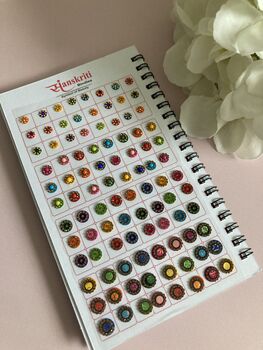 Assorted Designs Colourful 576 Bindi Book, 3 of 7
