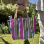 Respiin Recycled Woven Lunch Bag, thumbnail 6 of 12