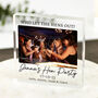 Personalised Hen Party Photo Acrylic Block, thumbnail 1 of 3