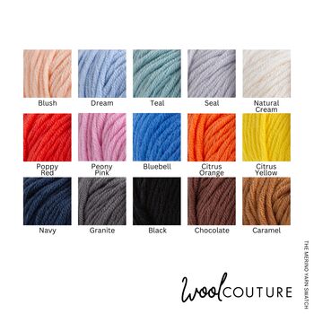 Personalised Baby Blanket Beginner Knitting Kit, 8 of 9