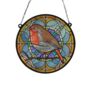 Robin Stained Glass Effect Suncatcher, thumbnail 2 of 7