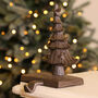 Cast Iron Christmas Tree Stocking Hanger, thumbnail 1 of 7