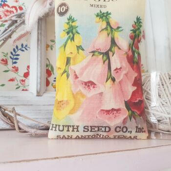 Fabric Flower Seed Packet Fragranced Gift Sachets, 2 of 10