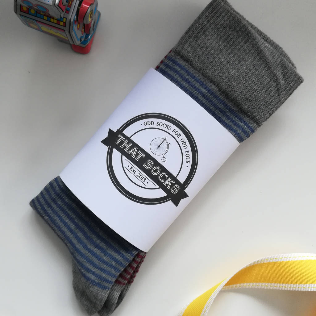 City Splitters: A Grey Day Up North Men's Socks, 1 of 4
