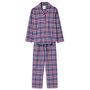 Women's Arran Tartan Brushed Cotton Pyjama Set, thumbnail 5 of 5