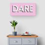 Personalised Word Print Sign With Optional Messages, thumbnail 9 of 12