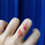 All L0vely Things White Temporary Tattoo, thumbnail 4 of 9
