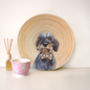Bespoke Cat / Dog Pet Portrait Painting On A Plate, thumbnail 4 of 7