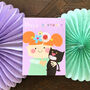 Mini Kitten Birthday Card, thumbnail 3 of 4