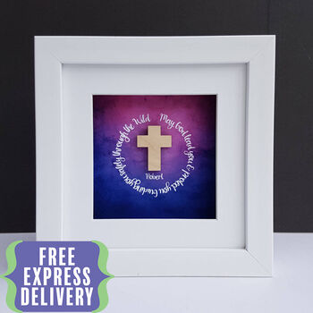 Personalised Framed Holy Communion Gift Keepsake, 2 of 8