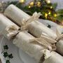 Six Luxury Hand Made Christmas Crackers, thumbnail 2 of 9