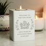 Personalised Home Wooden Tealight Holder, thumbnail 1 of 5