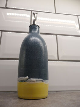 Blue And Yellow Oil Pourer, 2 of 4