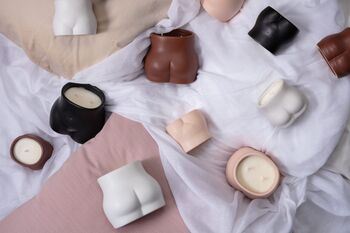 Fig Leaf And Fern Curve Candle, 3 of 8