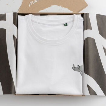 Origami Rhino Graphic T Shirt, 7 of 7