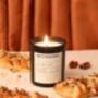 Maple Pecan Danish Glass Candle | Gift For Granny, thumbnail 1 of 2