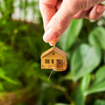 Treehouse Mini Model, Brass Diy Building Kit, 2 of 4