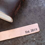 7th Anniversary Solid Copper Metal Bookmark, thumbnail 9 of 12