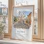 Rome Travel Print Of The Spanish Steps, thumbnail 3 of 7