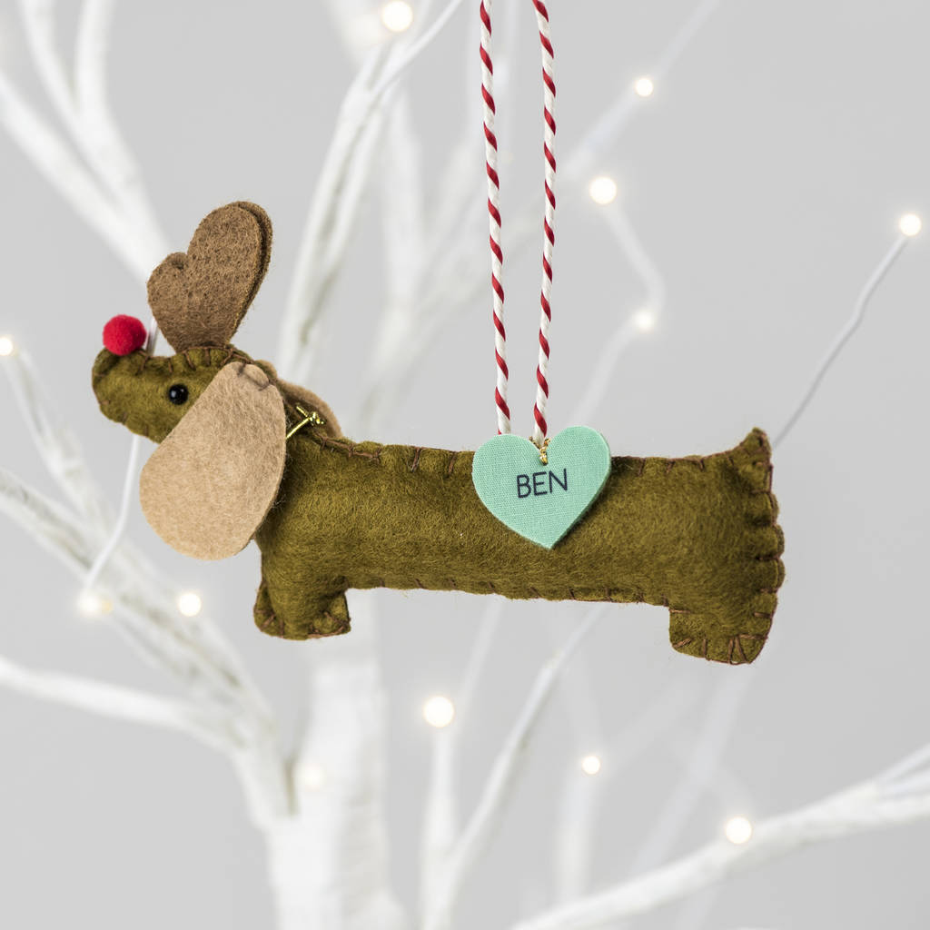 sausage dog teddy bear gift