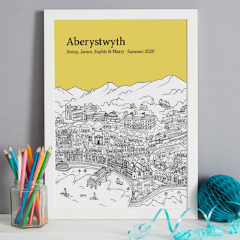 Personalised Aberystwyth Print, 6 of 9
