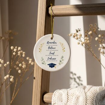 Graduation Gift Ceramic Bauble 2026, 3 of 7