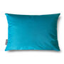 Aqua Blue Water Resistant Garden And Outdoor Cushion, thumbnail 3 of 3