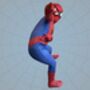 Realistic Kids Spiderman Fancy Dress Costume, thumbnail 6 of 8
