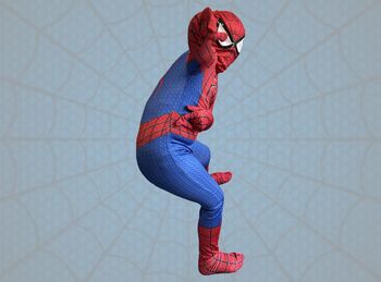 Realistic Kids Spiderman Fancy Dress Costume, 6 of 8